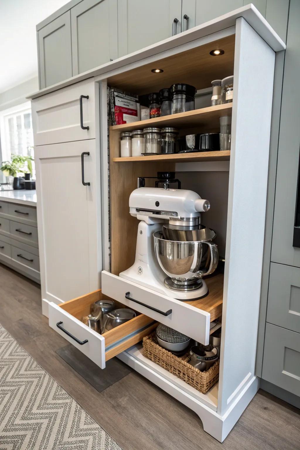 Tailored tidiness: Custom cabinetry for an organized kitchen