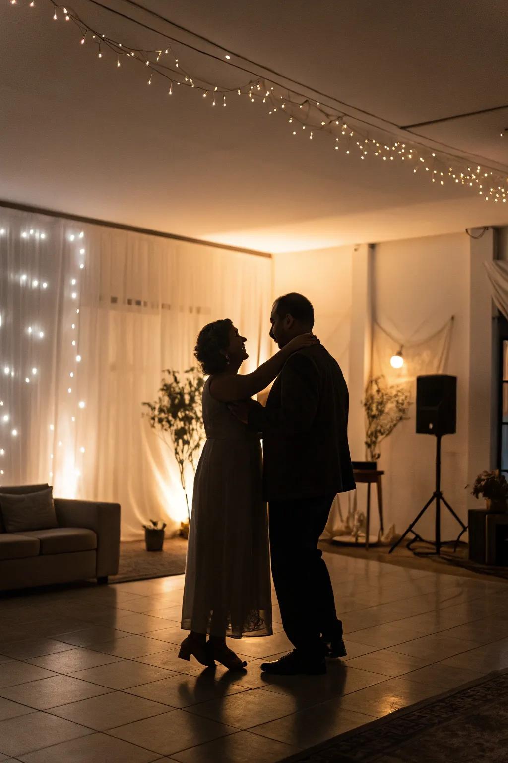 An evening of mellow dancing can be a wonderfully intimate experience.