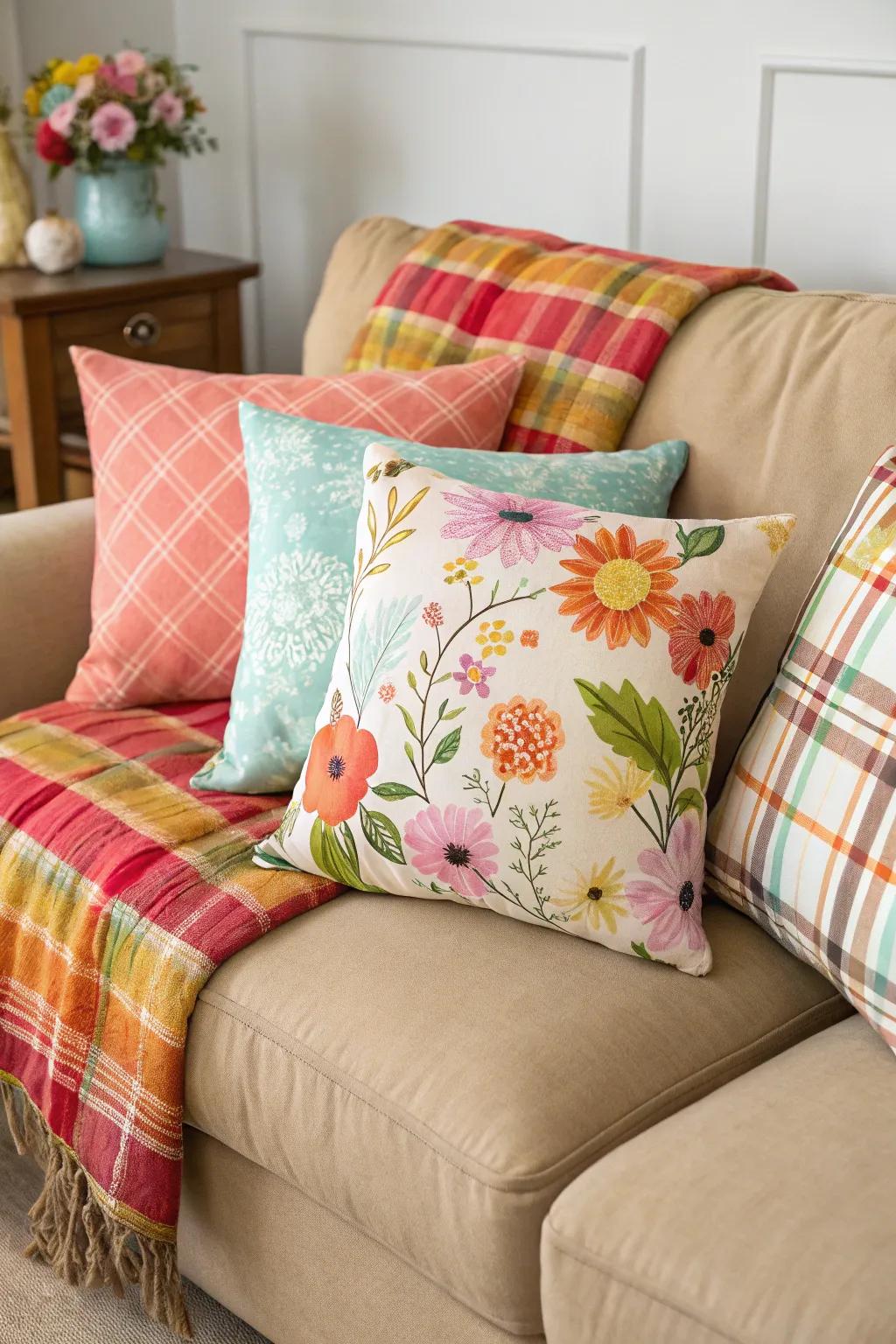 Seasonal changes keep your decor new and exciting year-round.