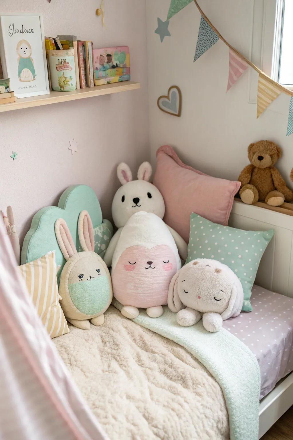 Sustainable and cuddly friends for little ones.