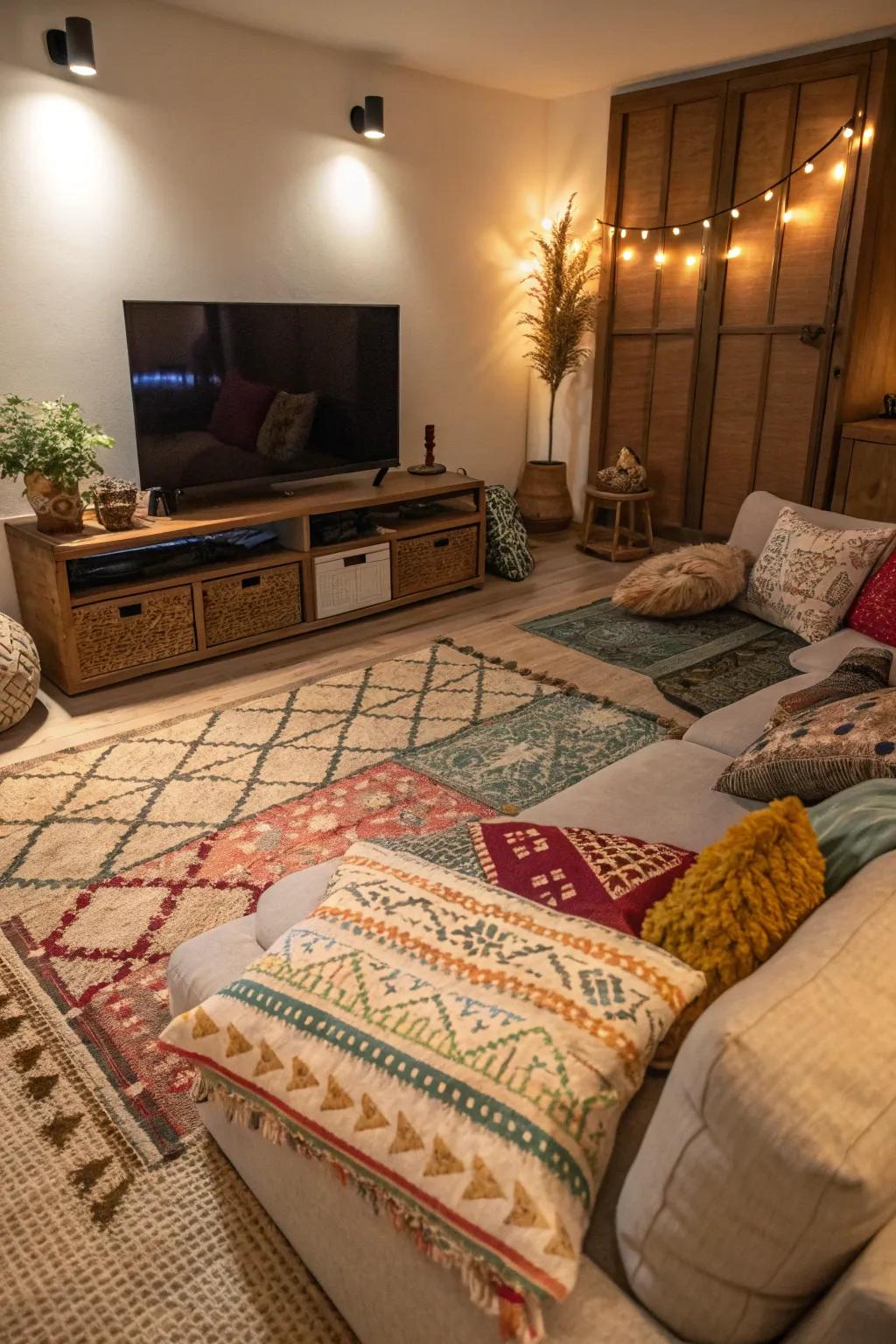 Fabrics infuse warmth and comfort into any setting.