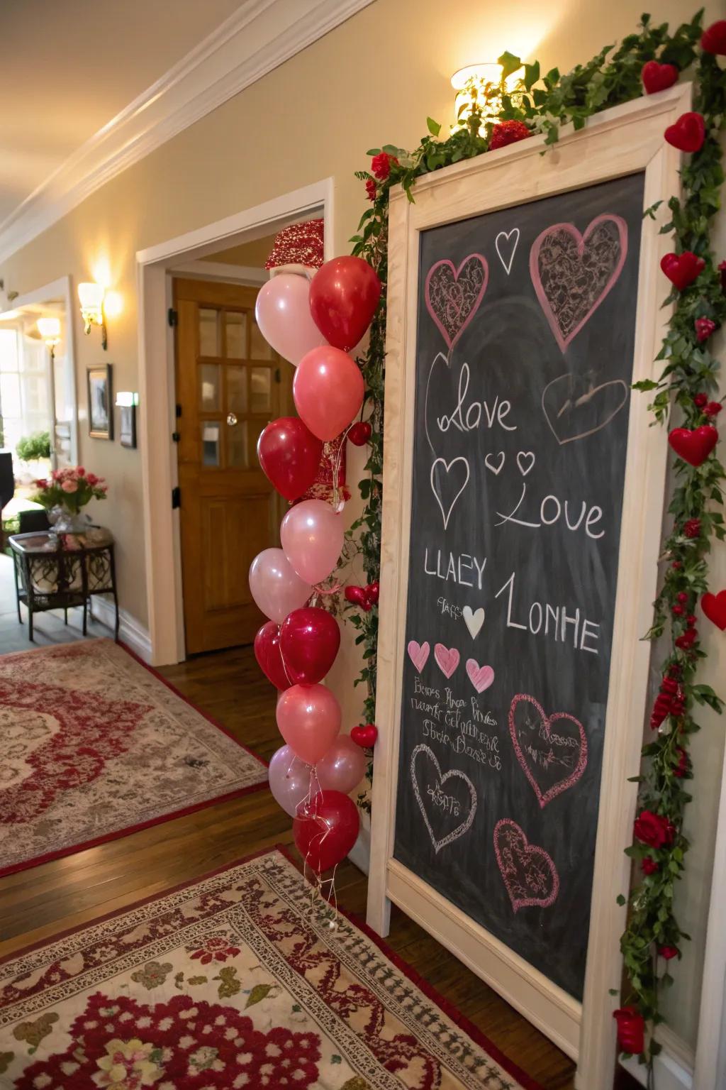 Share Valentine's joy with festive decor elements.
