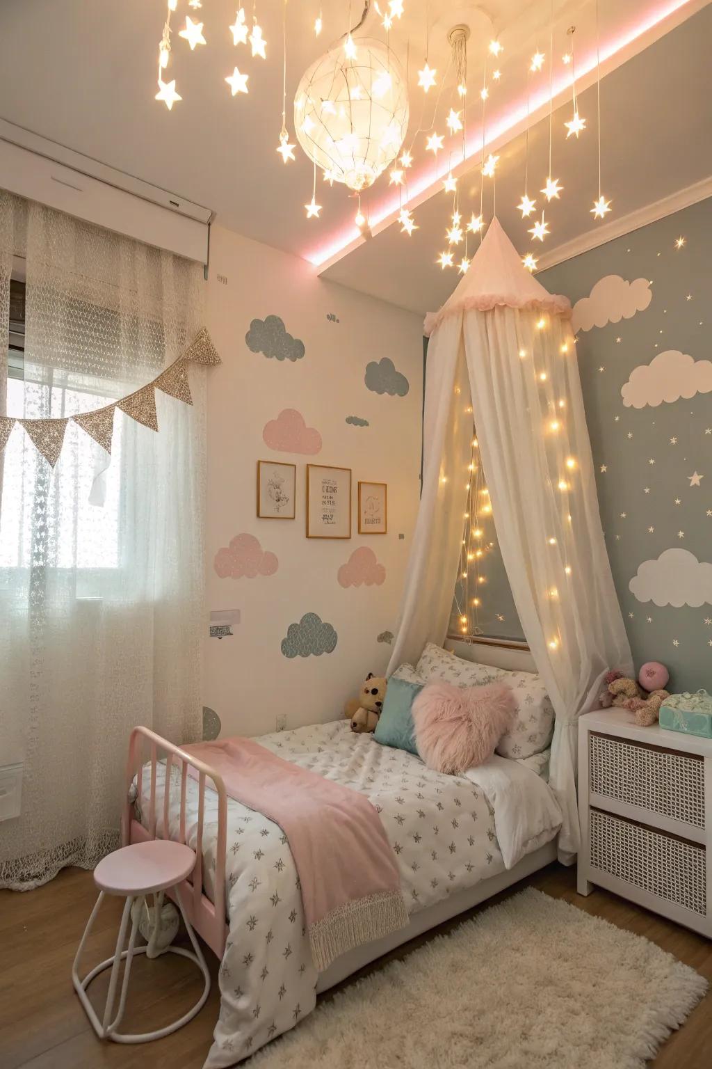 A magical whimsical theme making dreams come alive.