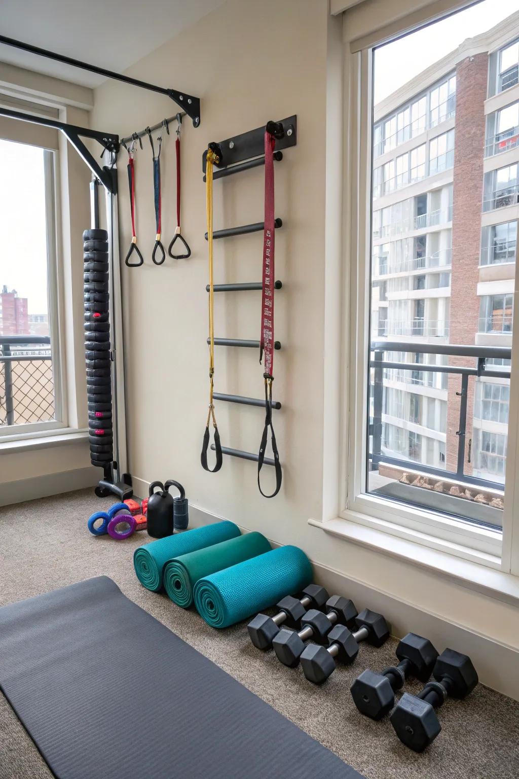 Make use of wall space to be more efficient.
