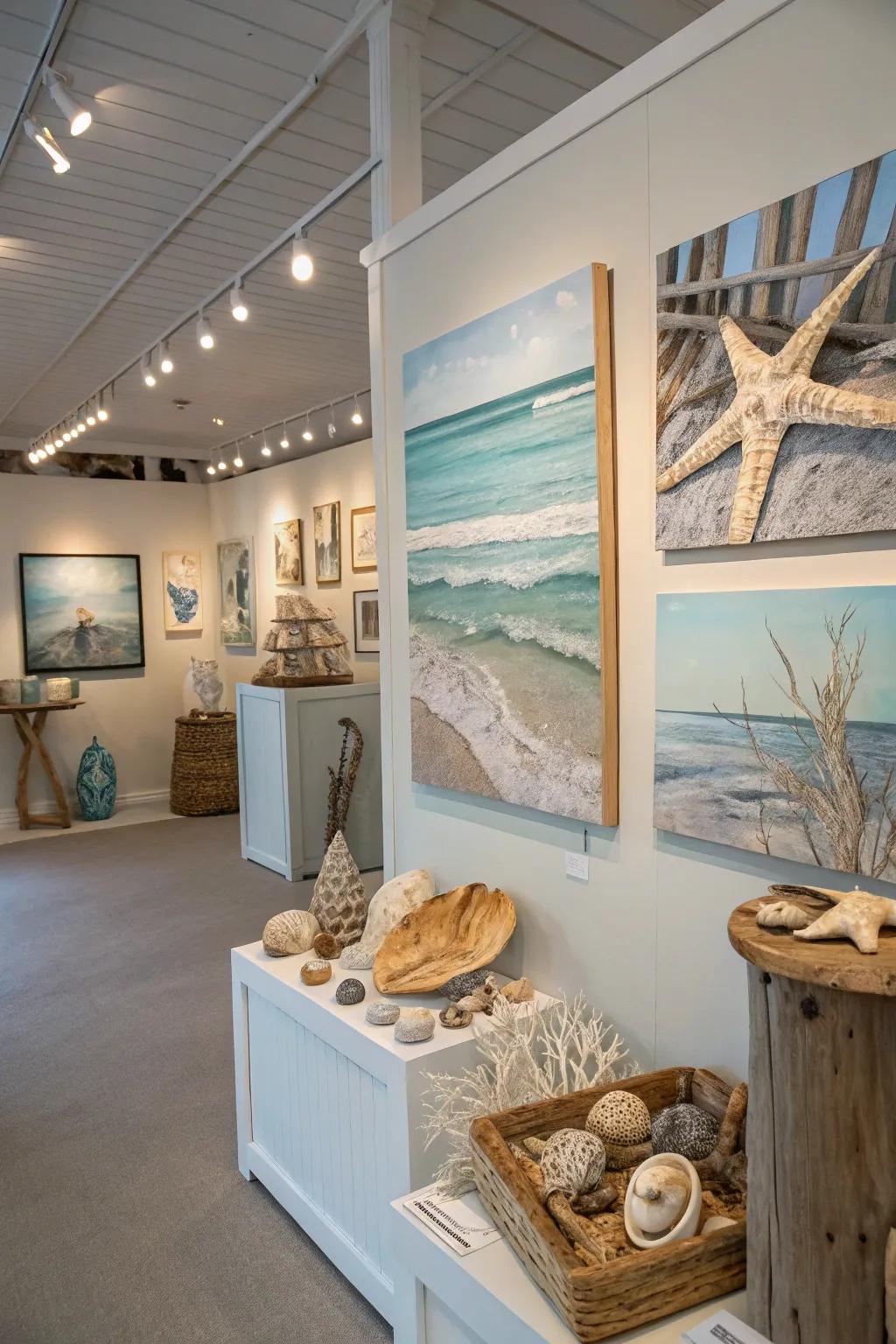 Themed exhibitions provide a unified and captivating viewing experience.