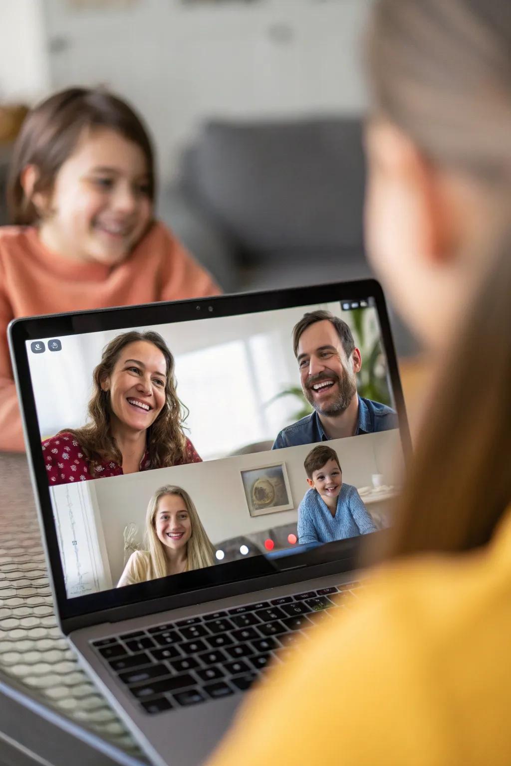 Overcome distances with a virtual Mother's Day festivity.