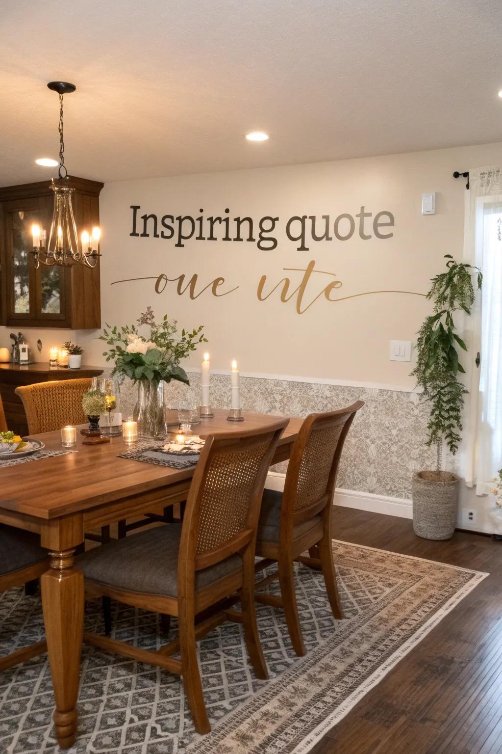 Individualized script introduces a distinctive and personal touch.