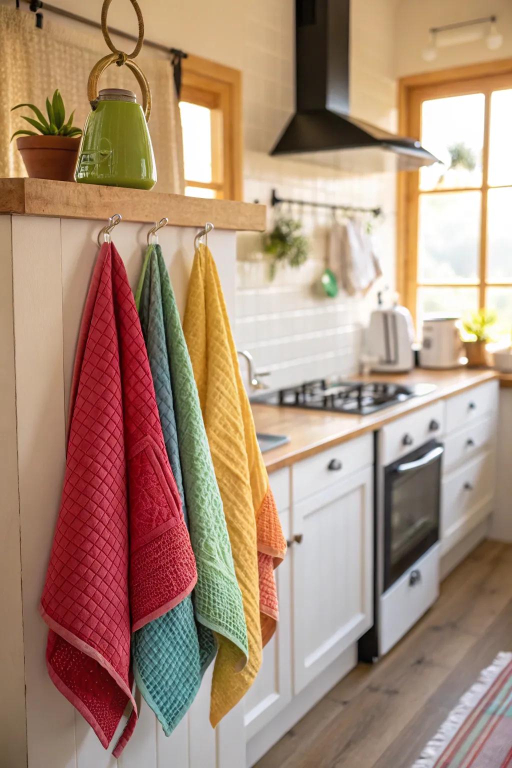 Eco-conscious cleaning cloths are a useful and sustainable gift option.