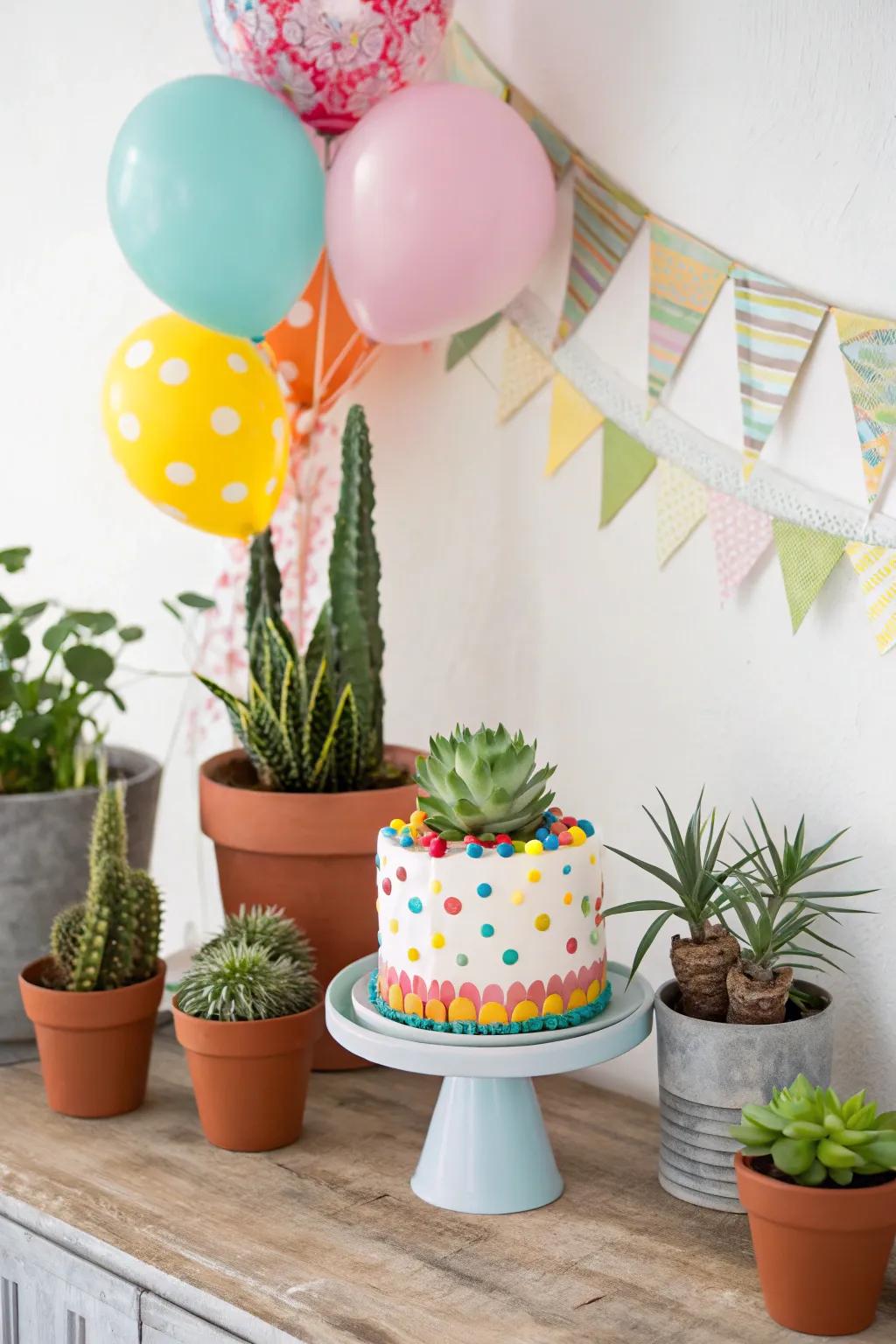 Earth-inspired decor delivering a refreshing ambiance