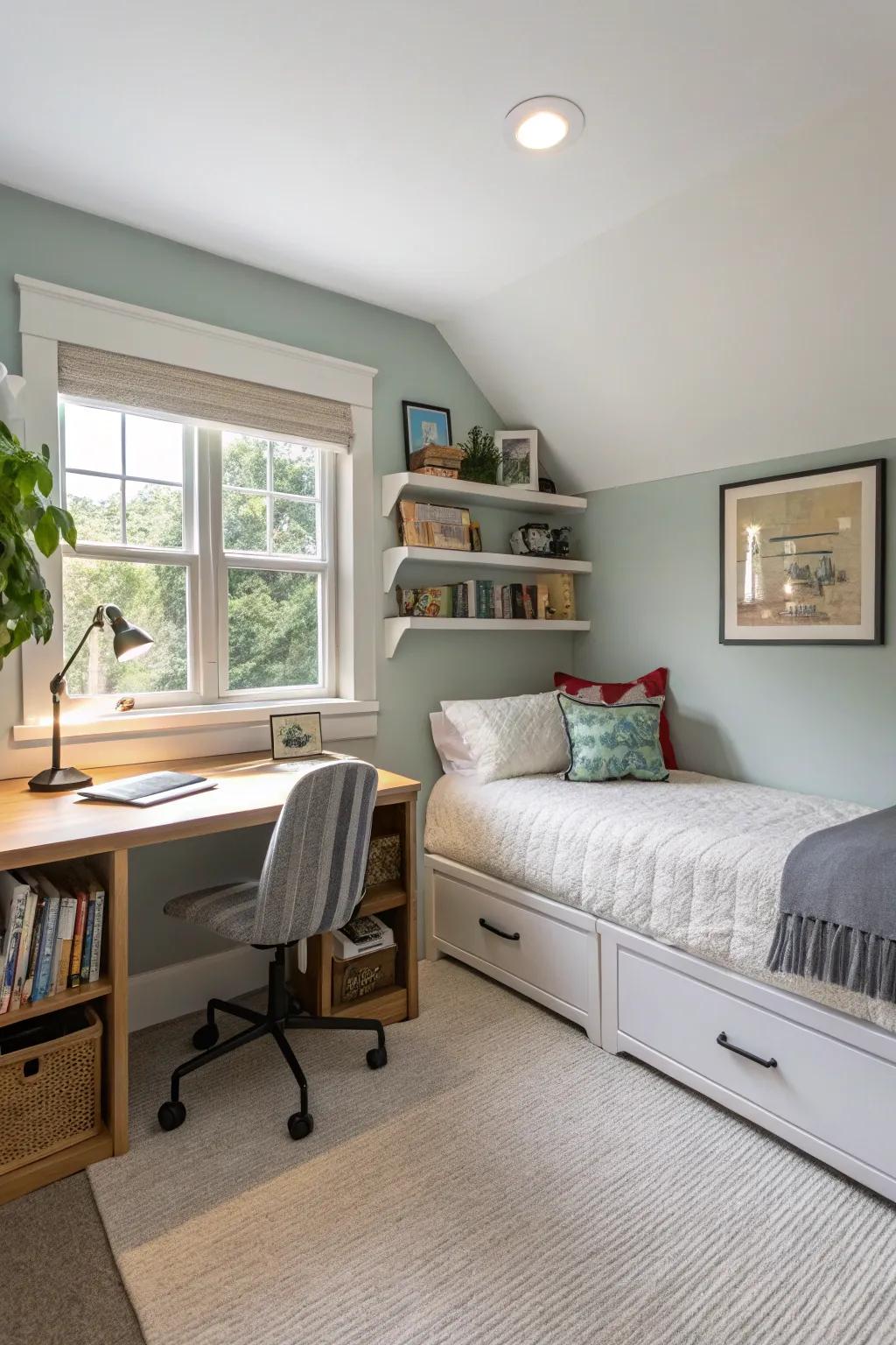 Maximize small spaces with efficient layouts.