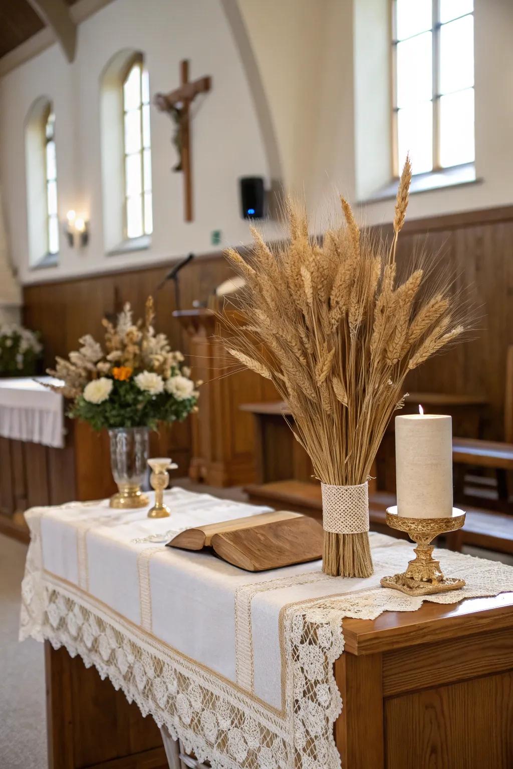 Down-to-earth appeal using nature's best brings in warmth to any layout.