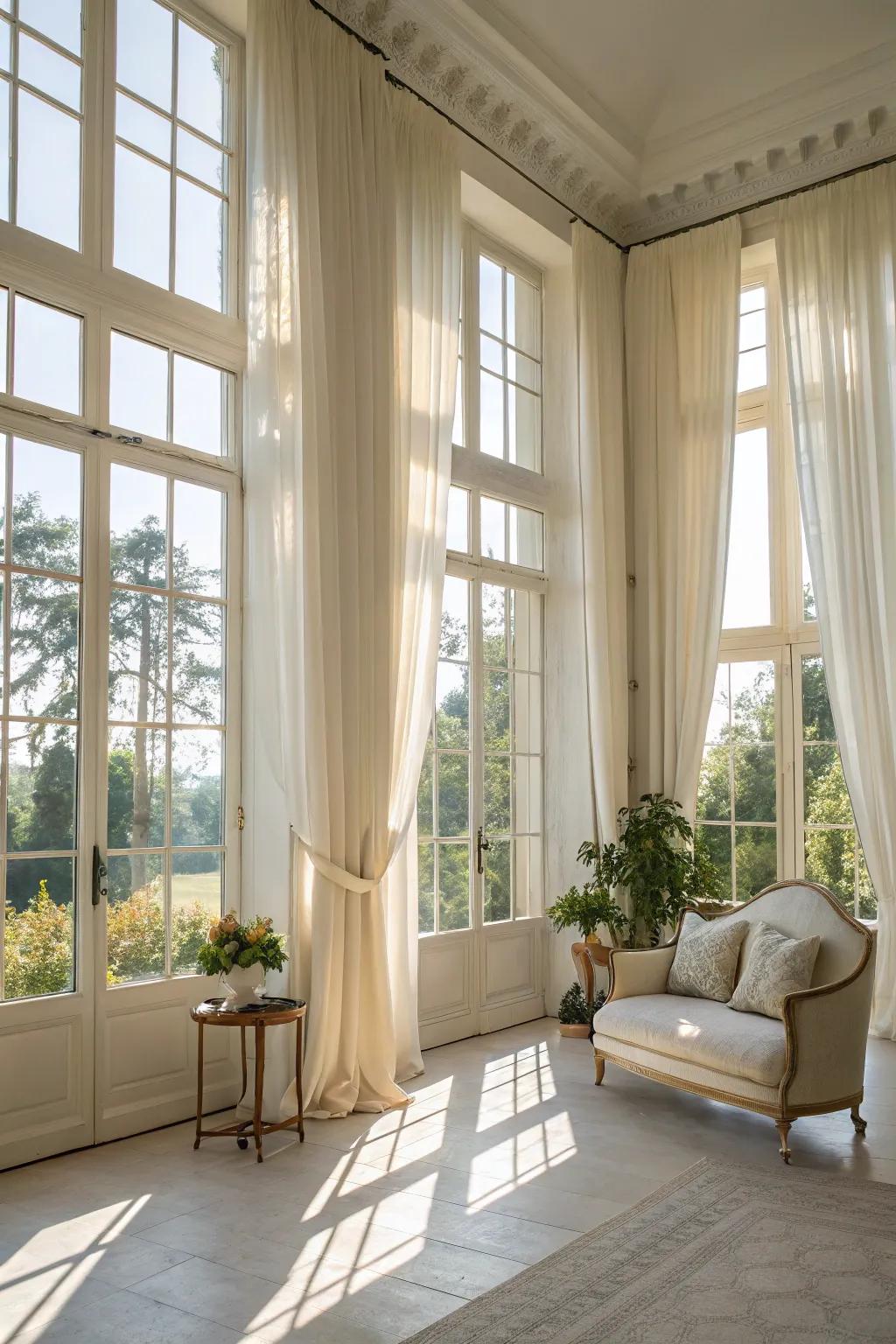 Spacious areas filled with light enhance the coastal ambiance.