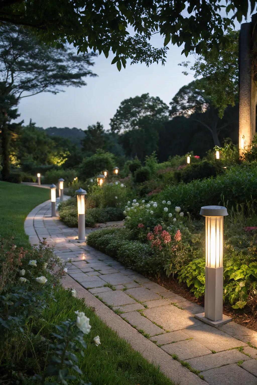 Define your area with calculated perimeter illumination.