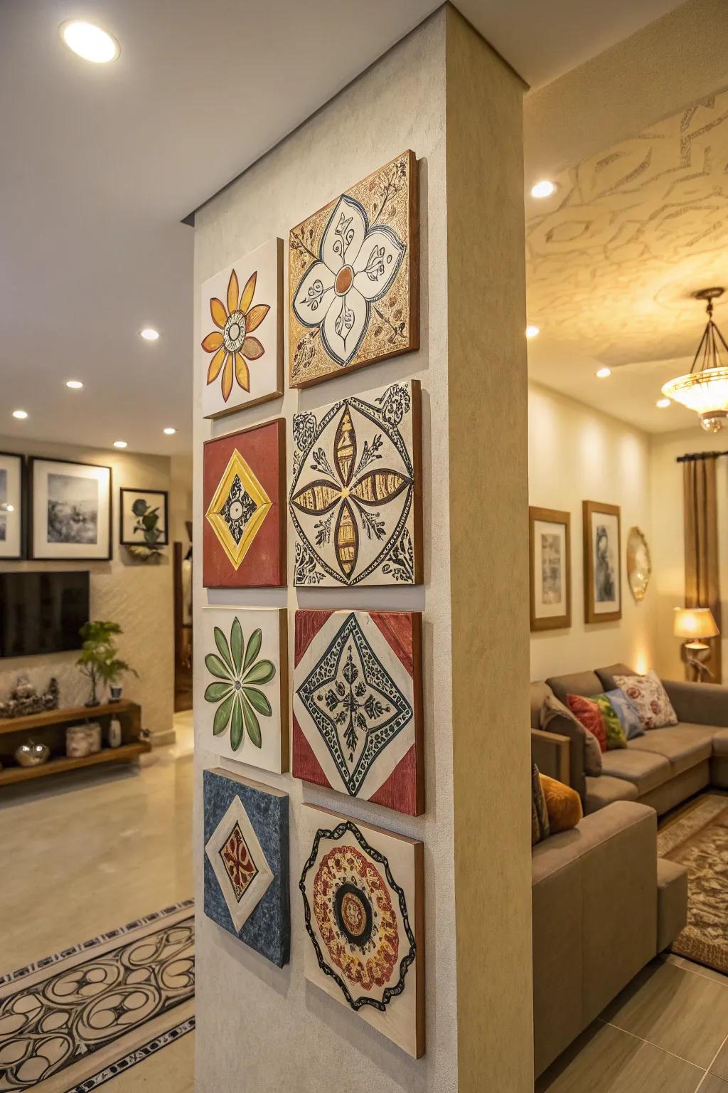 Pottery wall decor introduces texture and inventiveness to your walls.