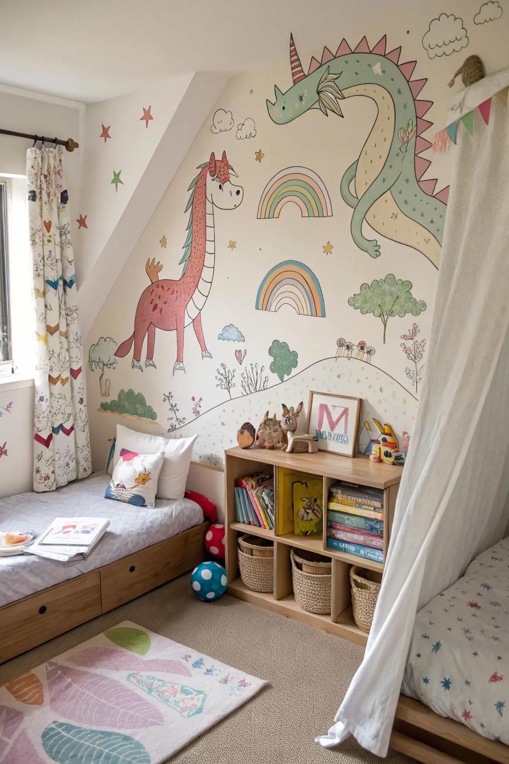 Magical beings include magic to a child's bedroom.
