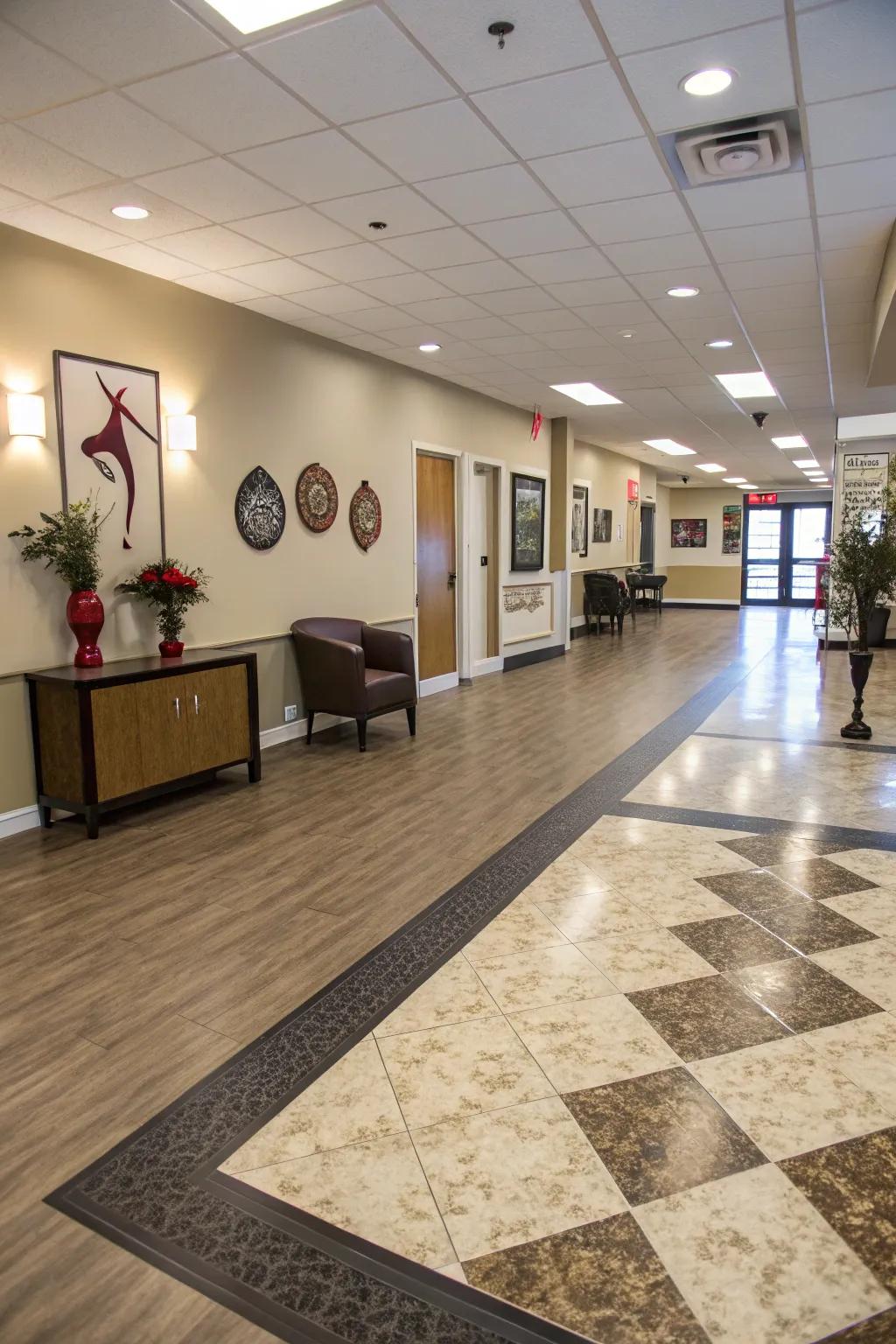 Long-lasting flooring that can stand the test of time.