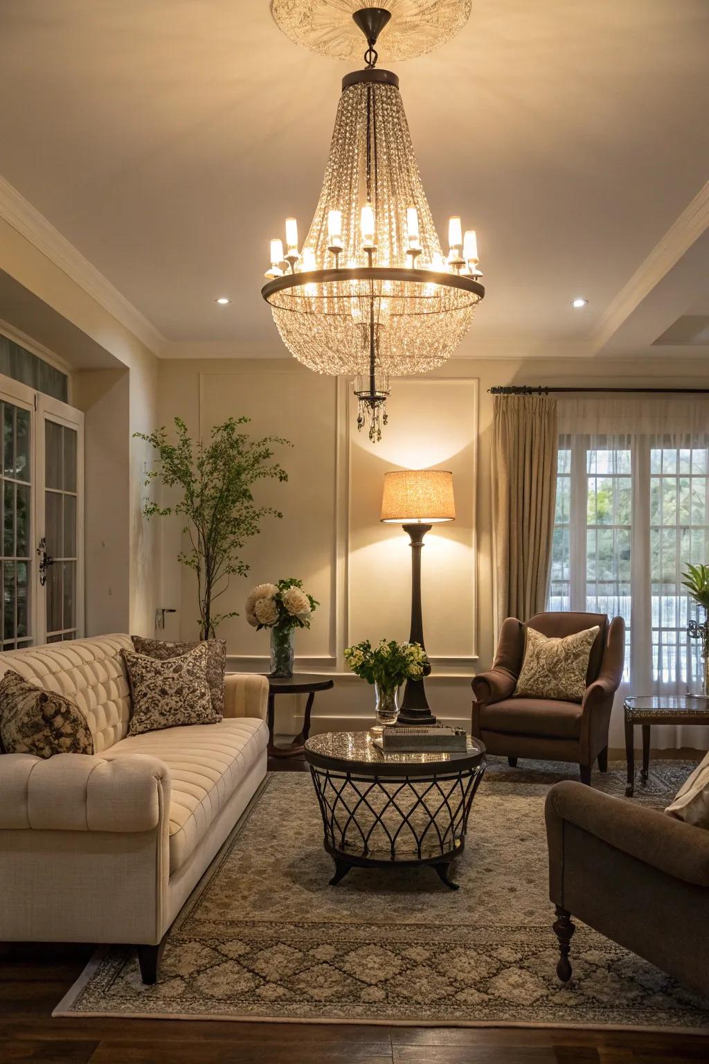 Well-chosen lighting brings your decor to life.