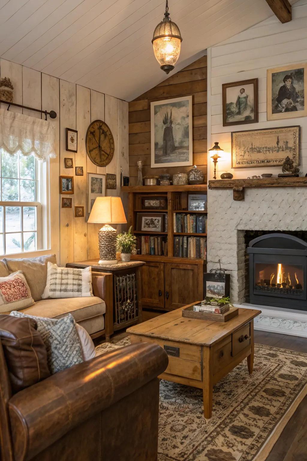 Country elements convey warmth and distinction to your abode.