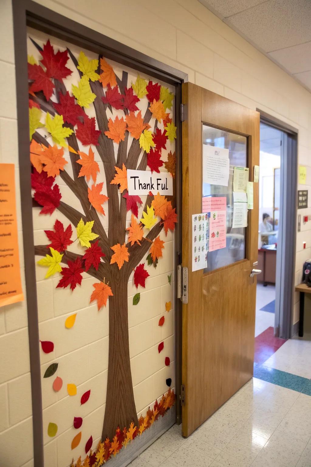 An appreciation arbor where learners exchange gratitude.