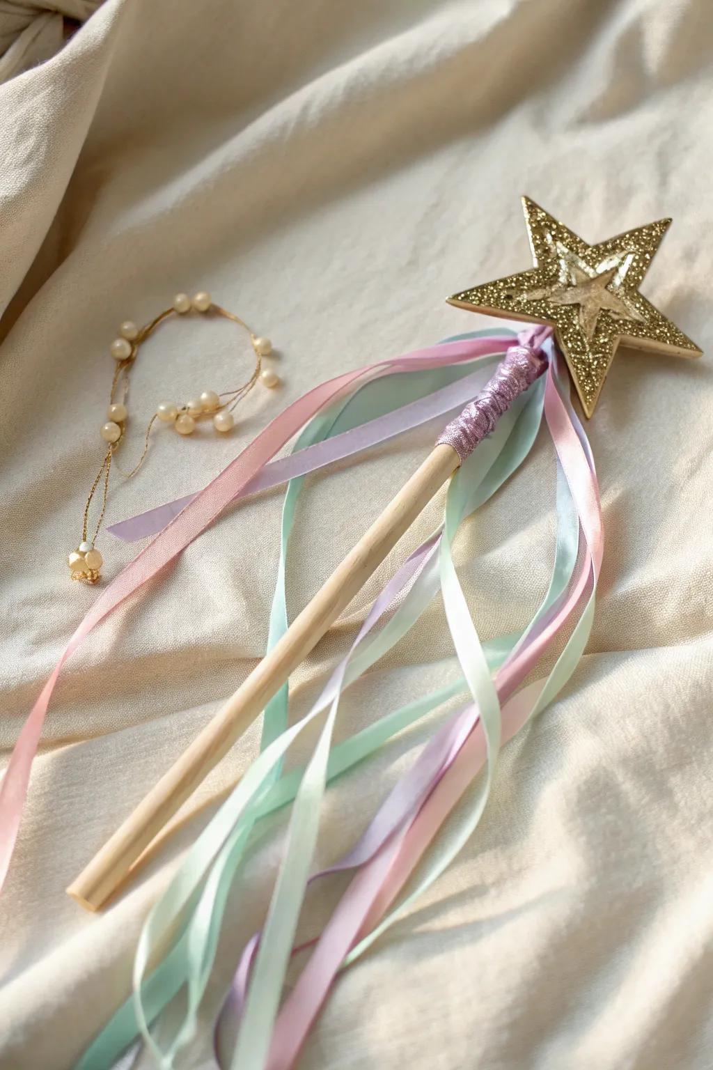 Forge your individual magical moments with these enchanting DIY fairy scepters! 🌟✨ #FairyCrafts #MinimalistMagic