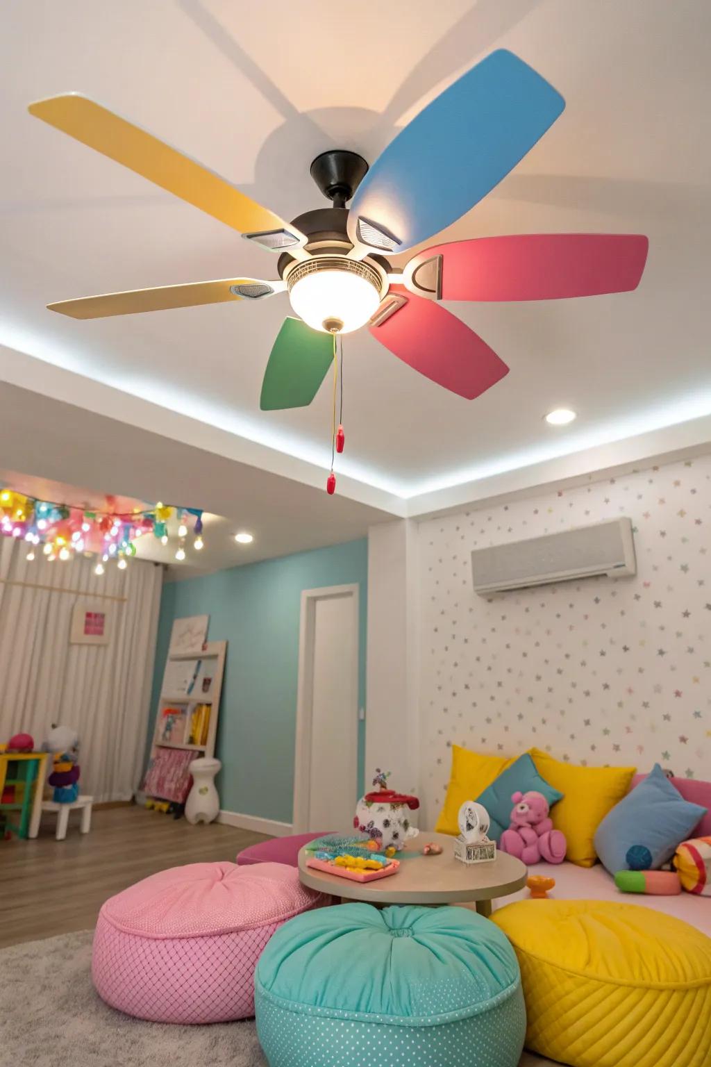 Brighten up any space with multi-colored units that infuse delight and vibrancy into your dwelling. 🎨 #PlayfulDecor #KidsRoom