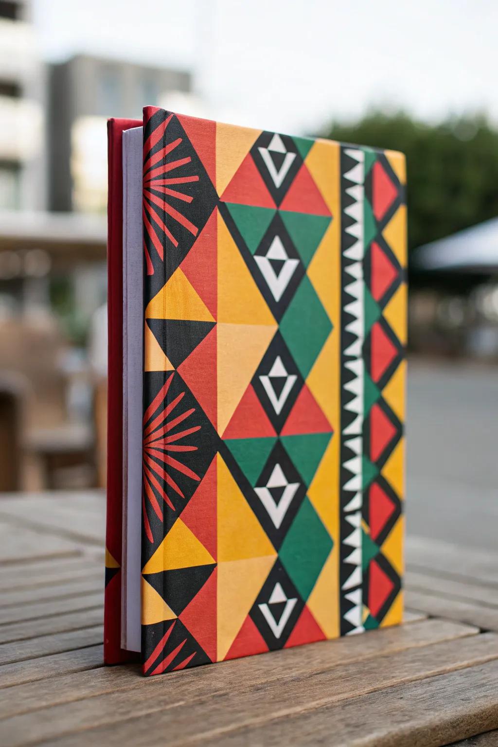Geometric patterns provide a contemporary touch.