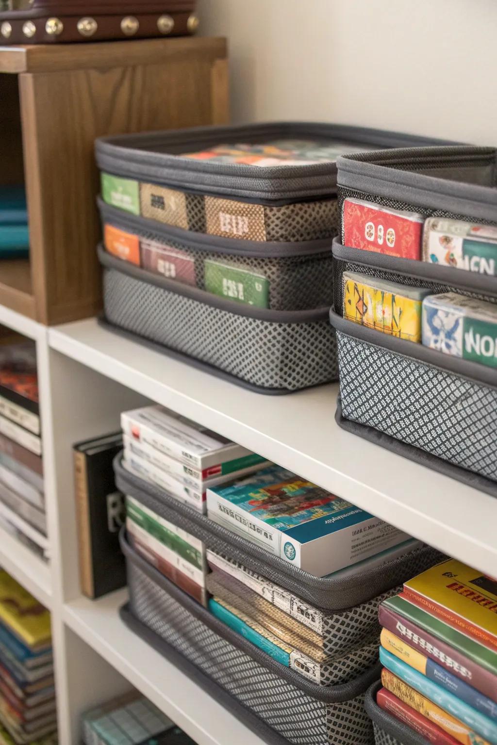 Net sacks facilitate orderly and portable gaming experiences.