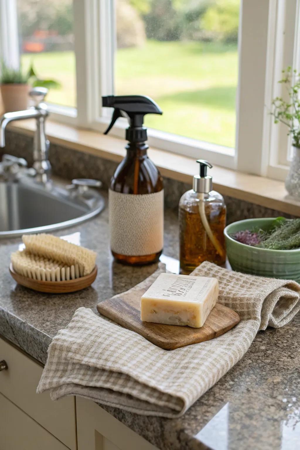 Maintain a clean home using these earth aware items.