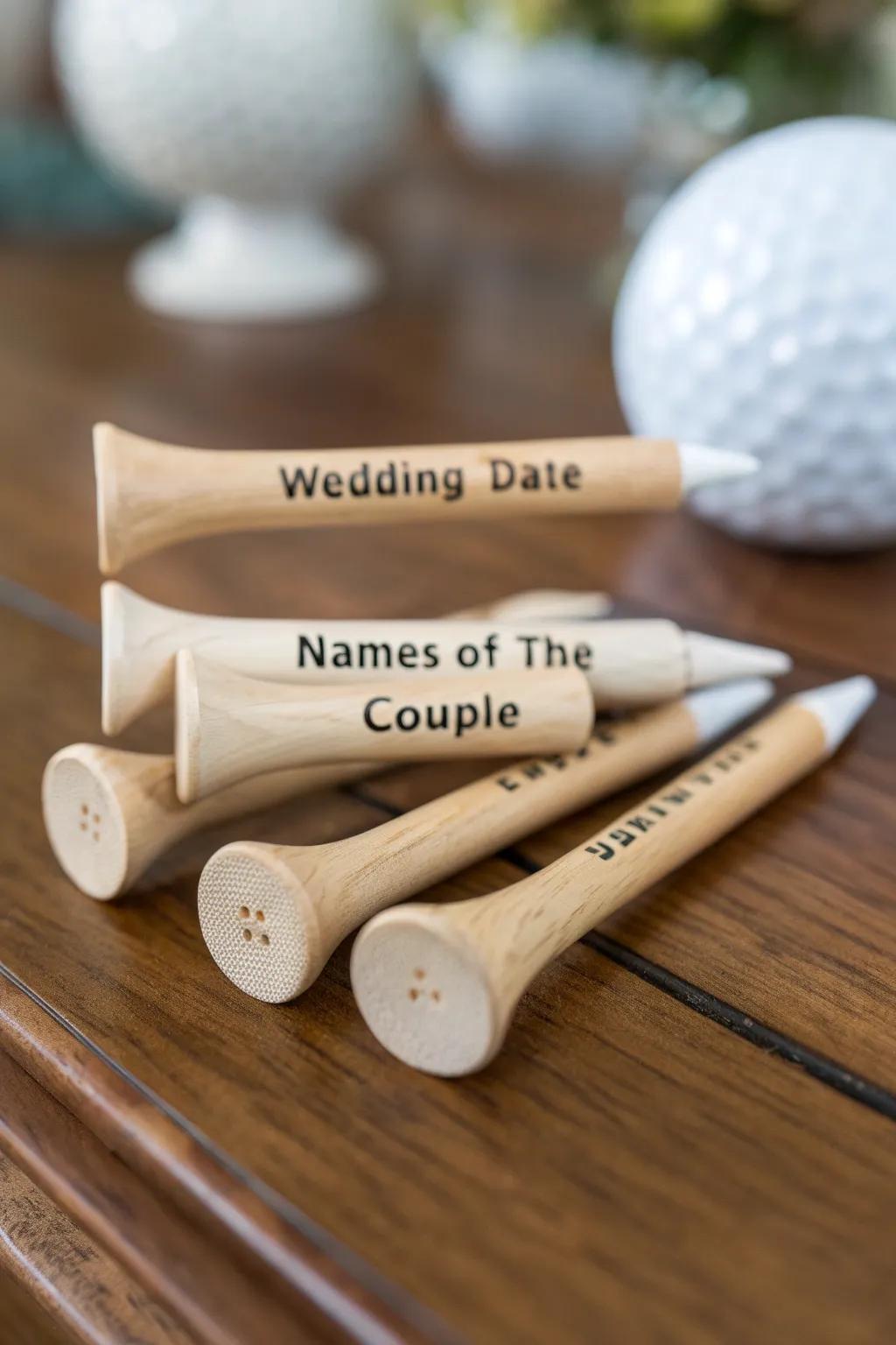 Bespoke tees make thoughtful and unique wedding mementos.