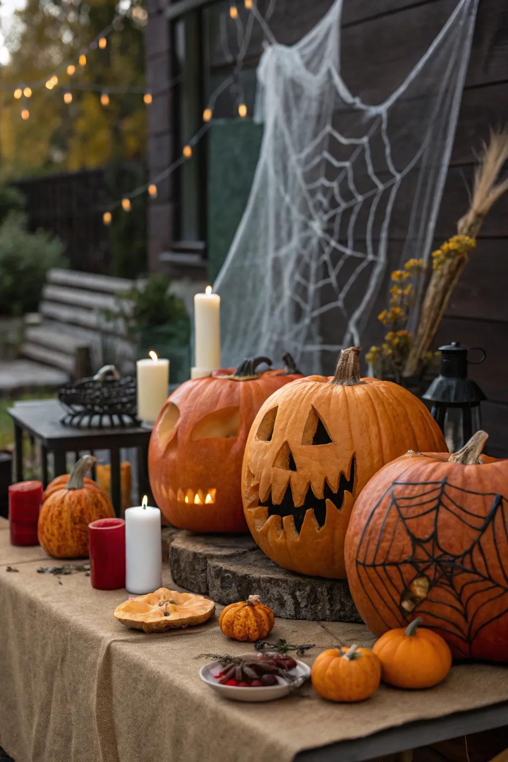 Show off your carving skills in a gourd art showcase.