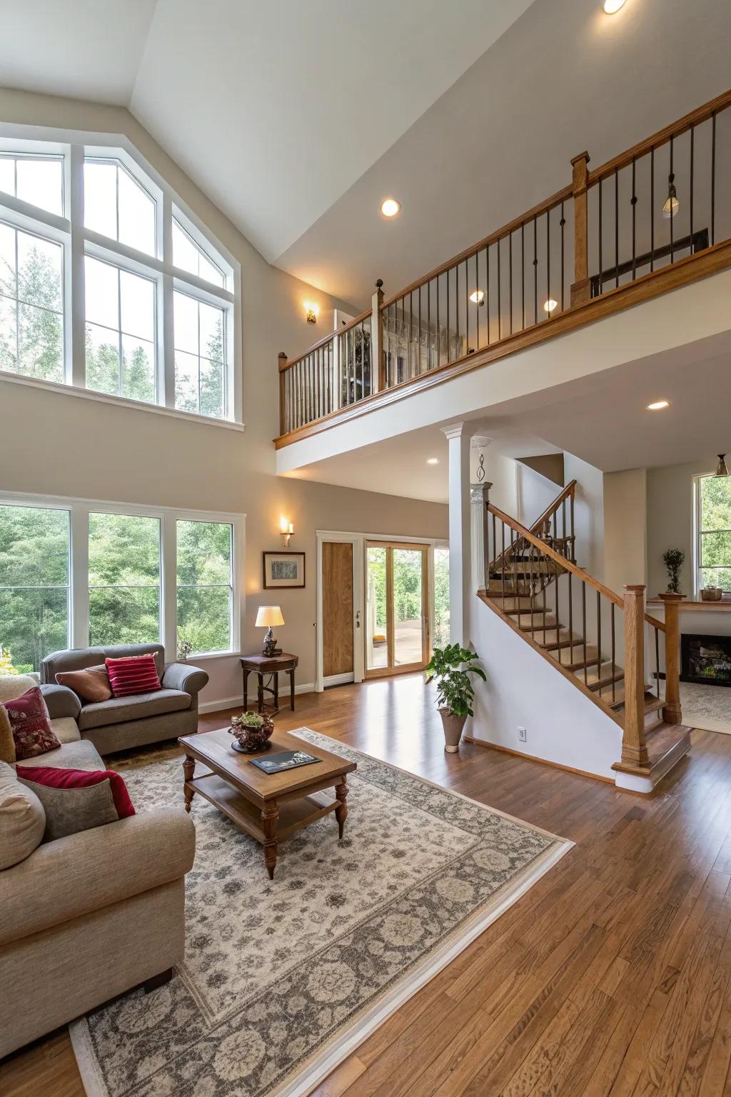 Optimize your split-level dwelling through a layout that enhances functionality.