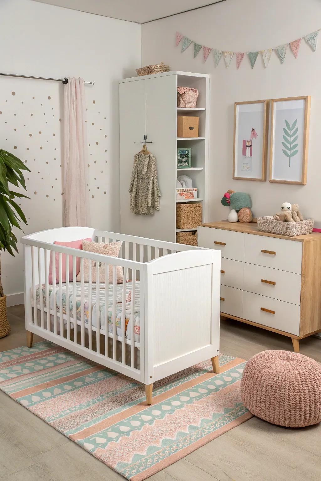 Transmutable furnishings that conform to your progeny's maturation.
