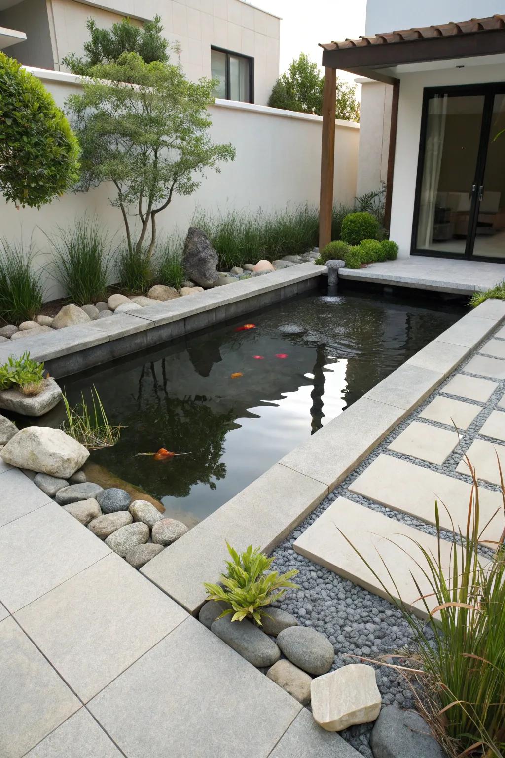 Sleek and serene: the allure of minimalism embodied in haven blueprint.