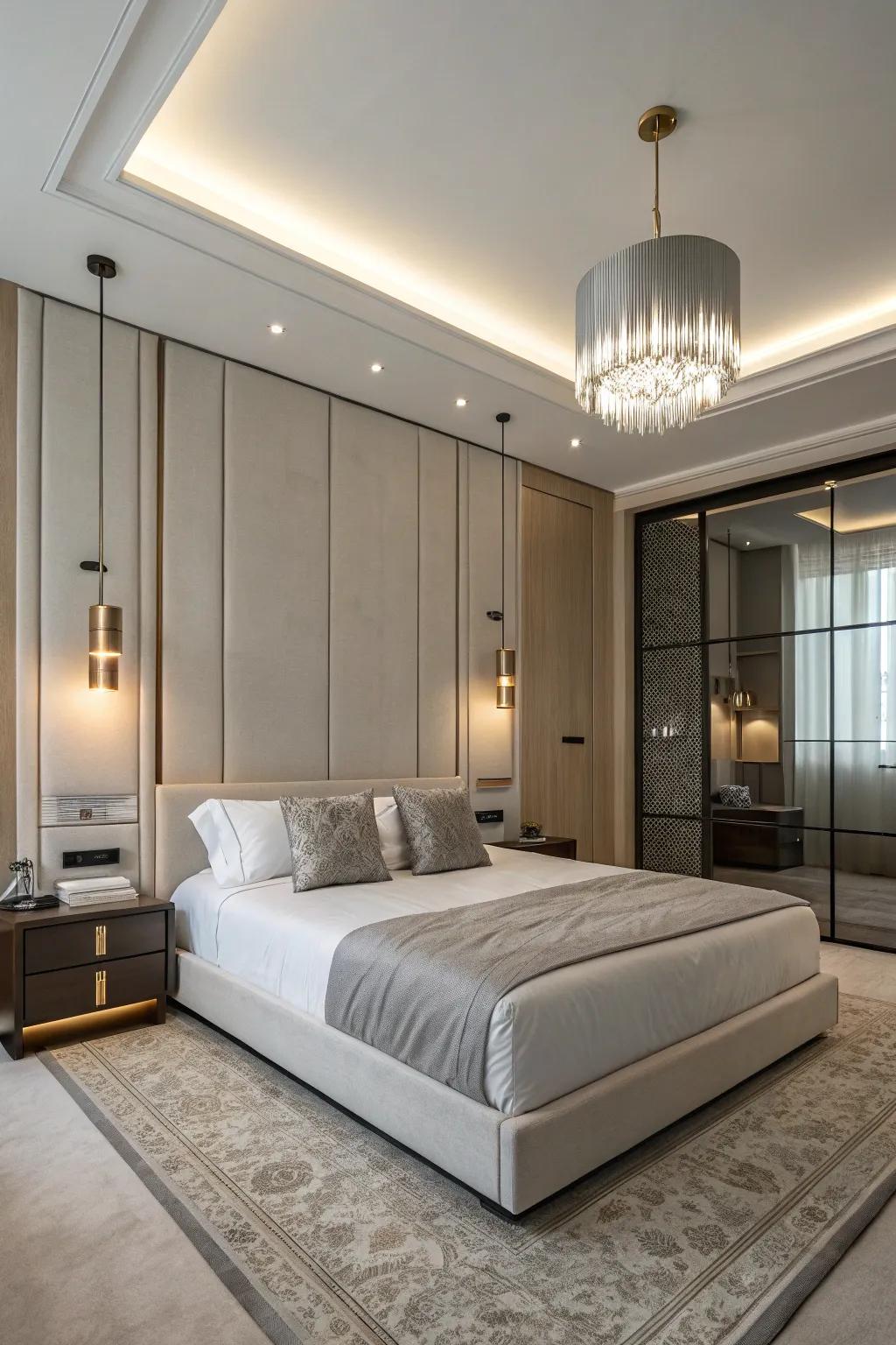 Modern lighting solutions for a contemporary feel.