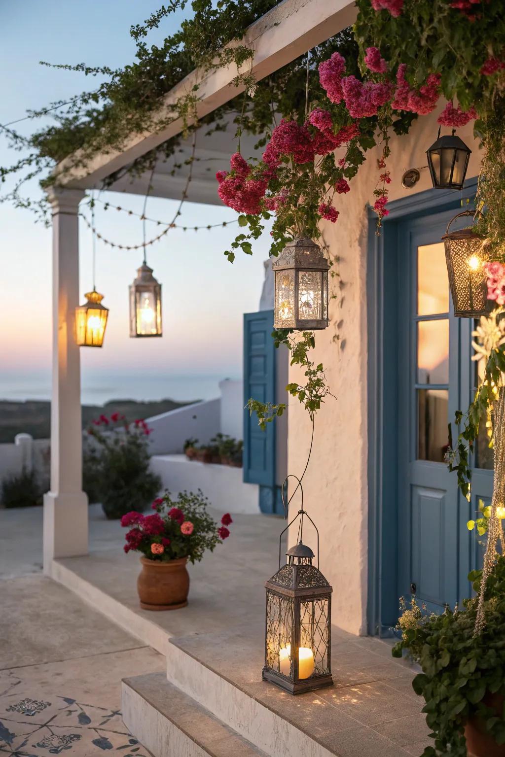 Subtle illumination incorporates warmth and charm to evening assemblages.
