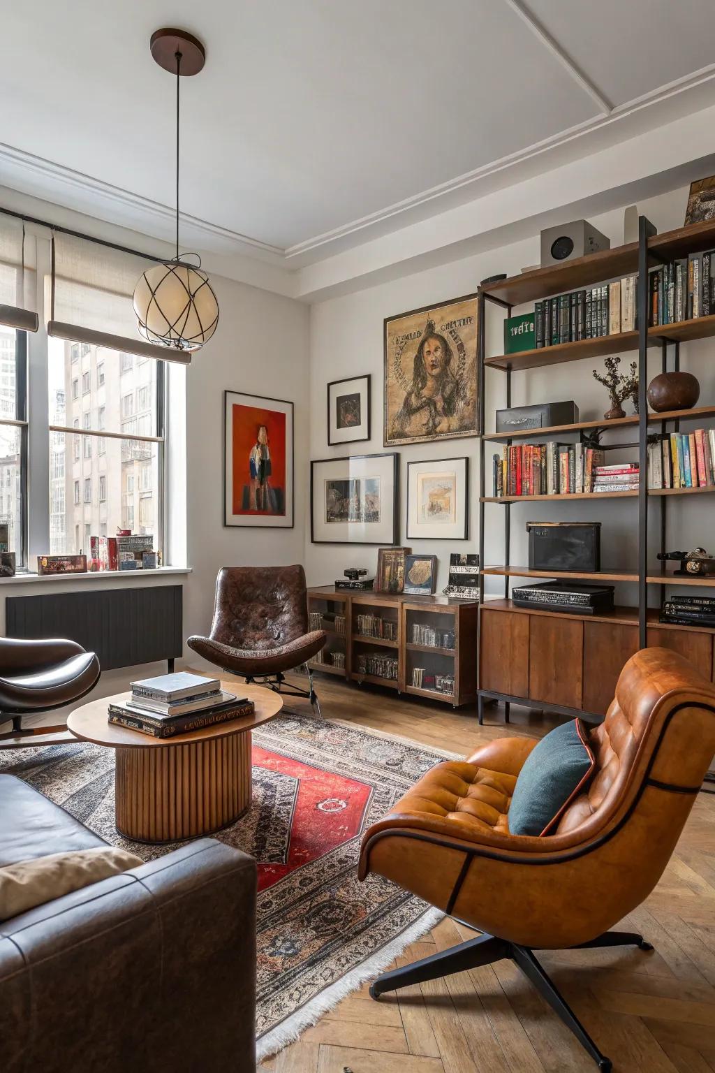 A refined fusion of traditional and modern aesthetics.