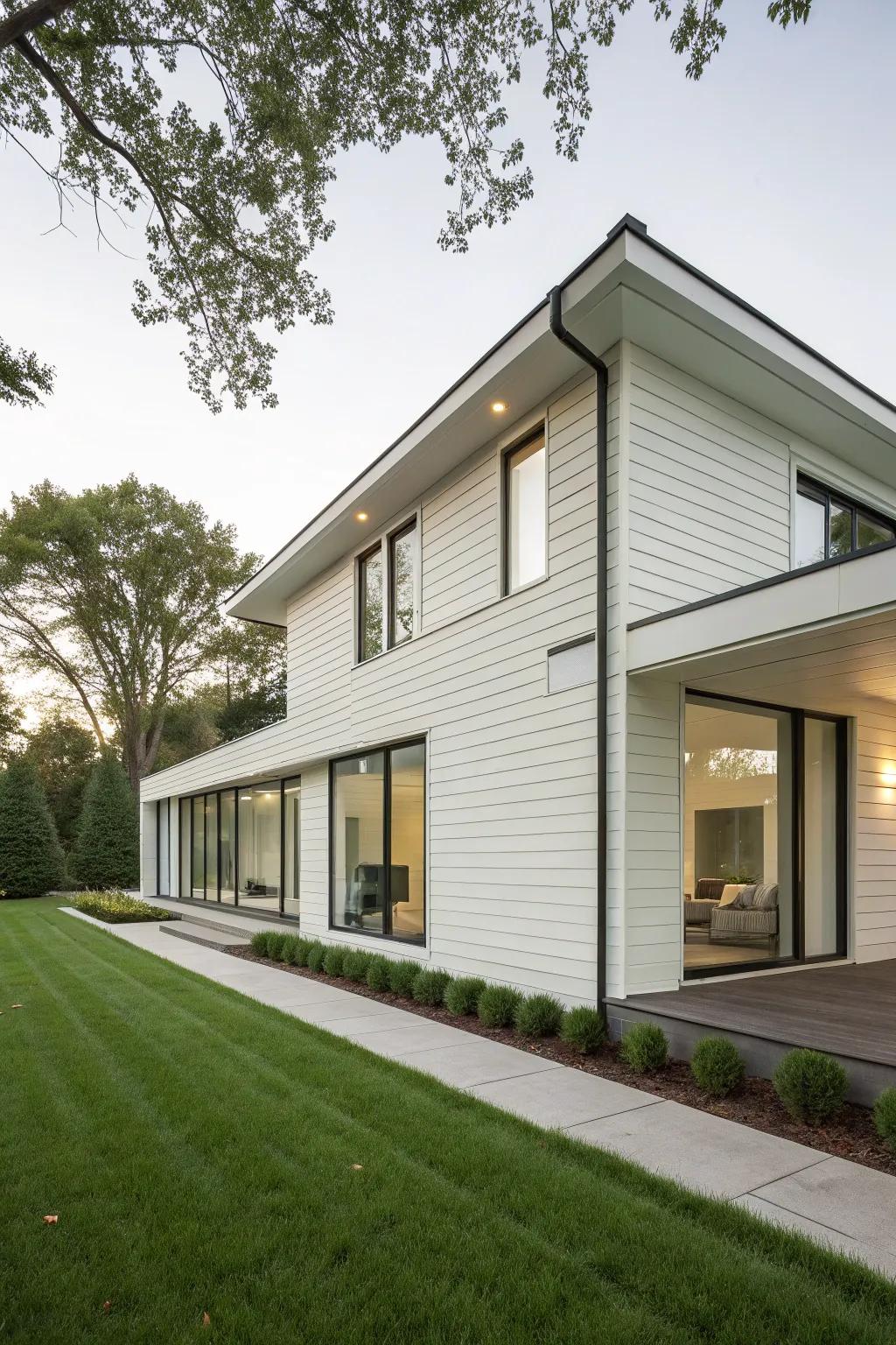 Minimalistic designs can create a powerful modern aesthetic.