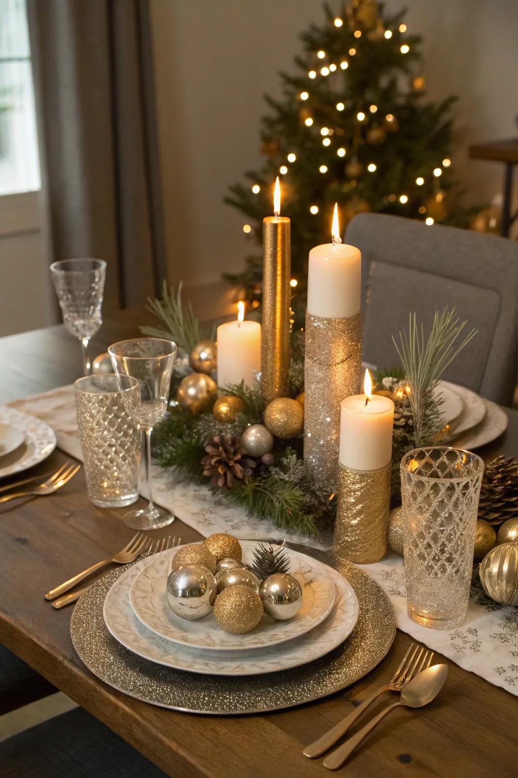 Standout centerpieces contribute personality to your dining table.