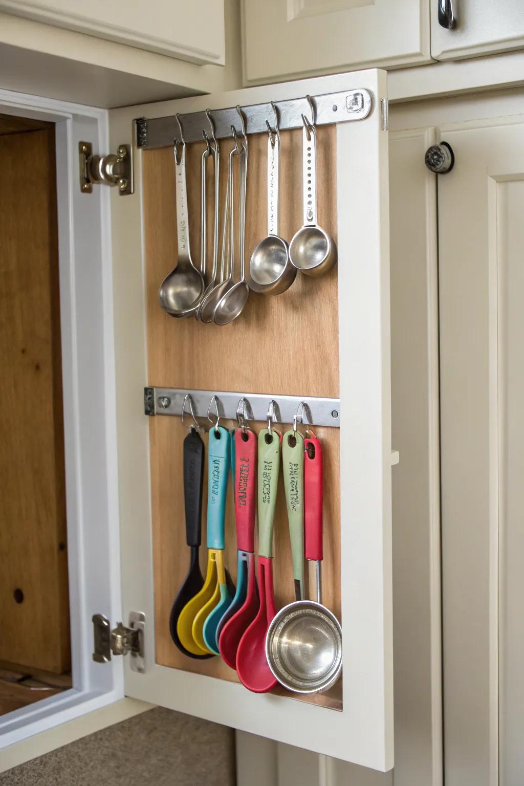 Cabinetry entrance storage maximizes commonly neglected areas.