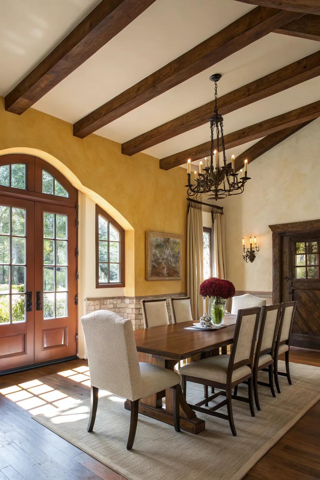 Defining Spaces with Painted Beams