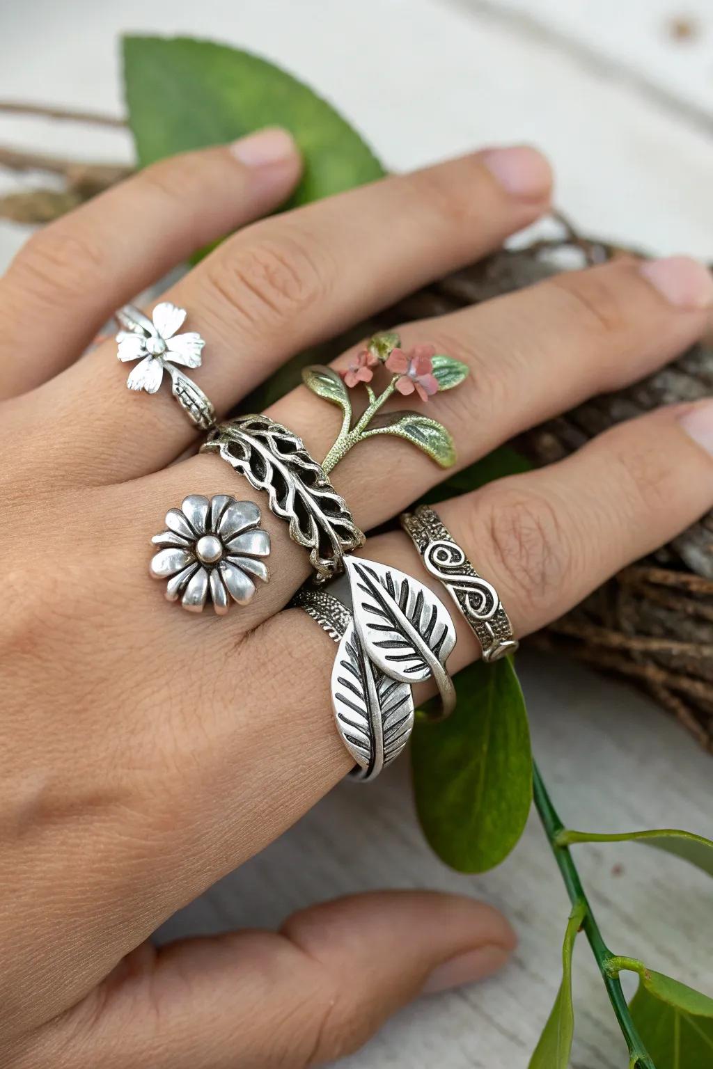 Nature-Themed Ornament Collection