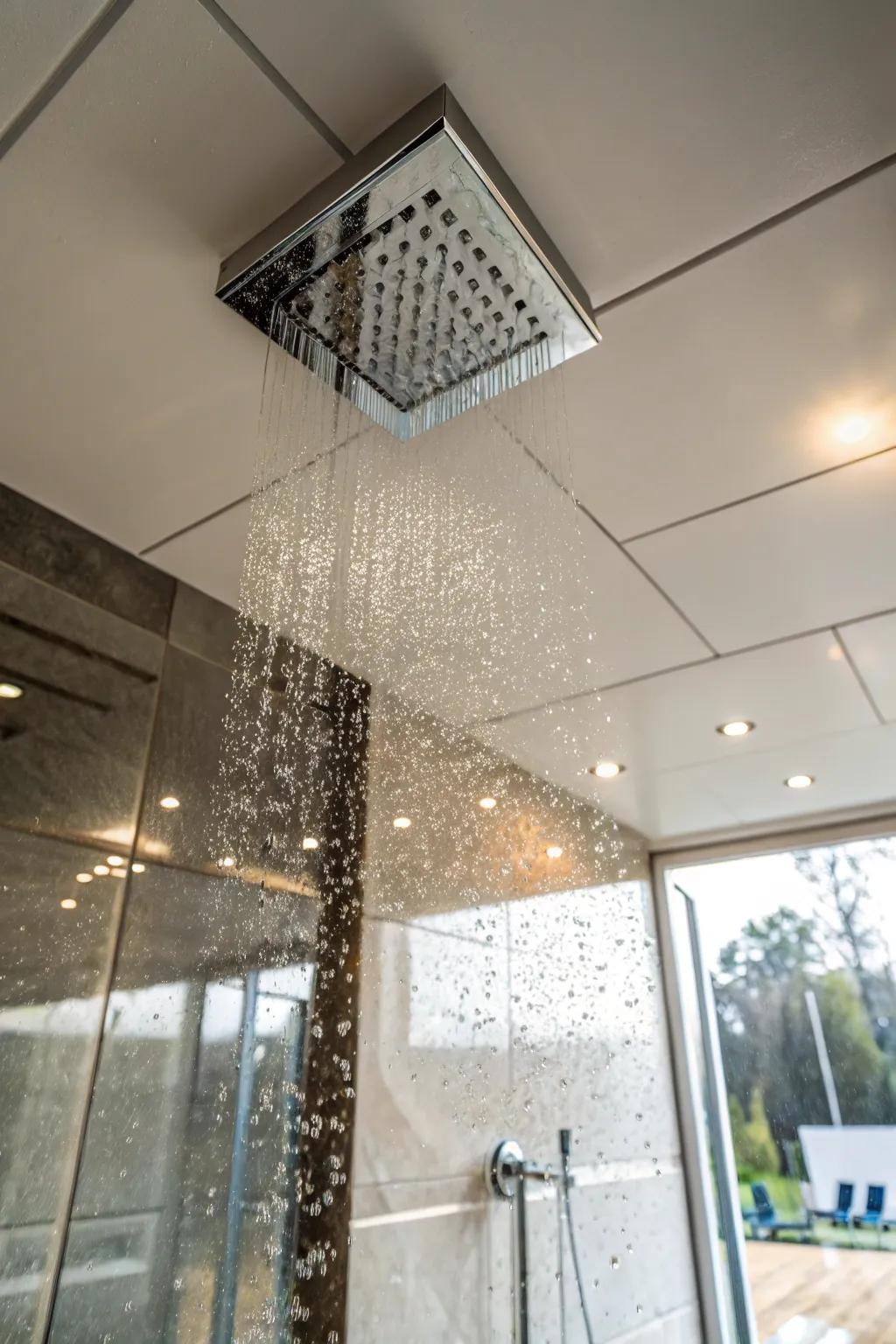 Shiny surfaces amplify light, producing a ventilated feel.