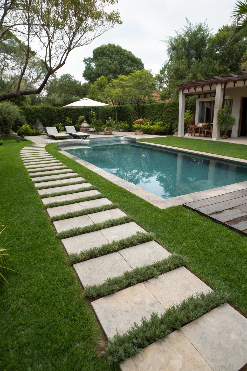 Practical paths improving both looks and usefulness.