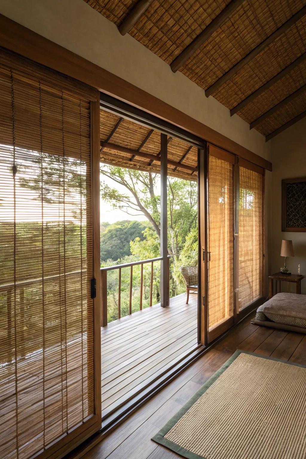 Wood facets infuse natural warmth into any setting.