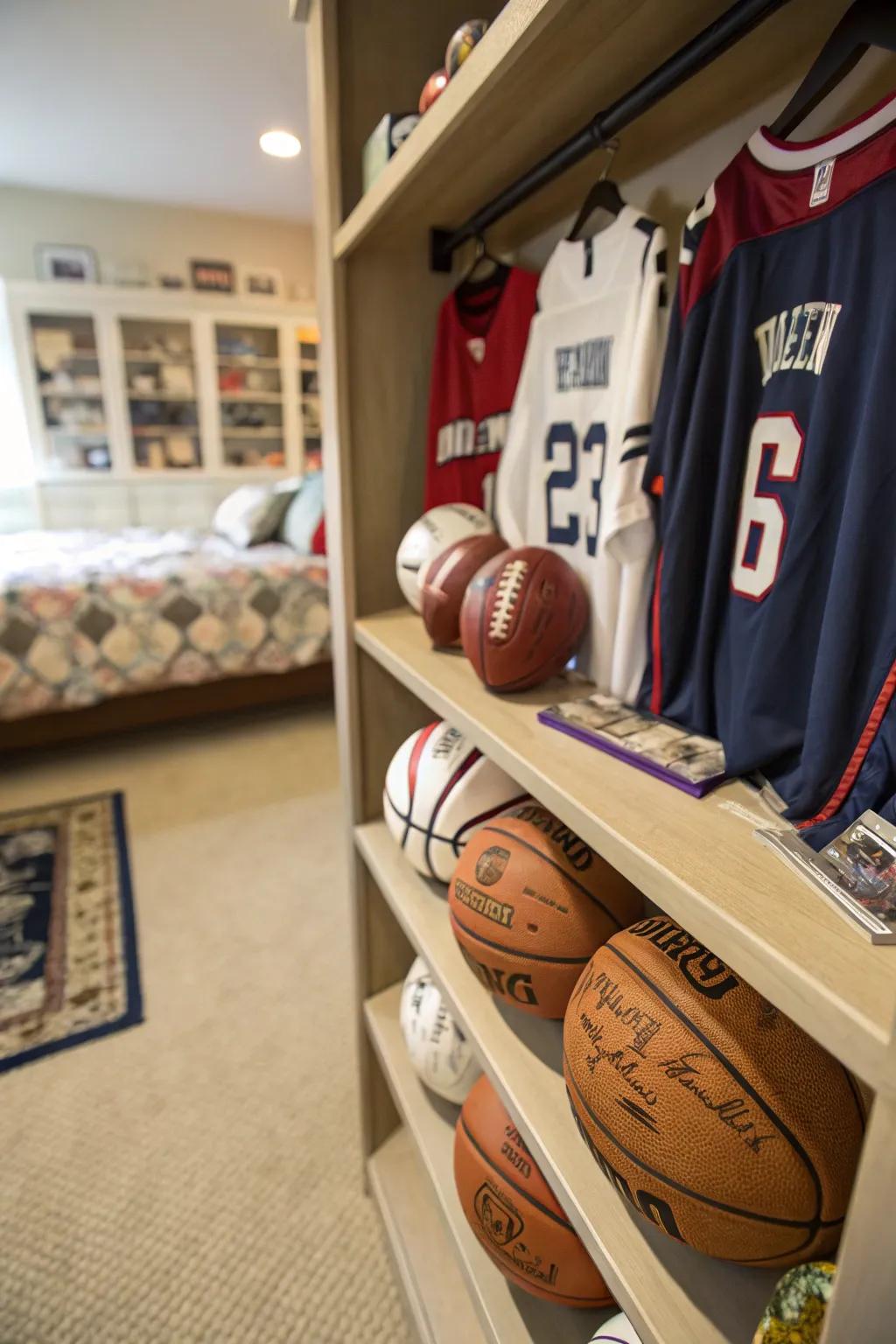 Transform keepsakes into a striking decor feature.