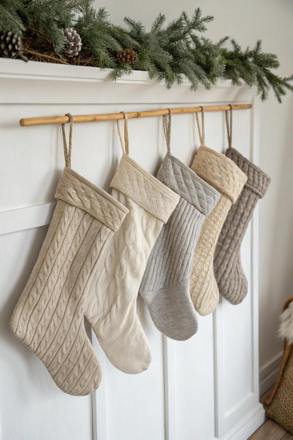 Hue-coordinated hosiery elevates any aesthetic motif.
