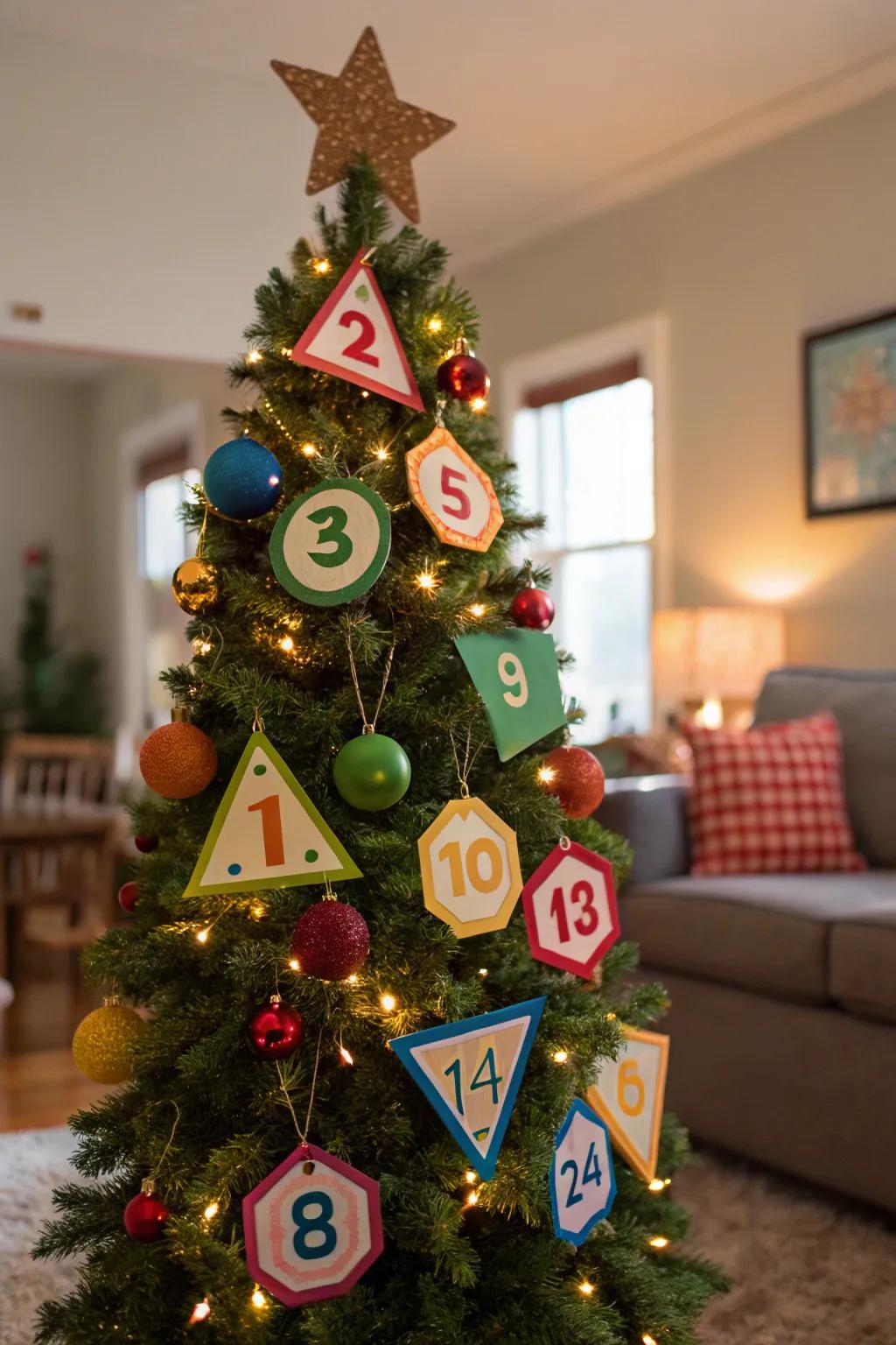 A tree that educates while it adorns.