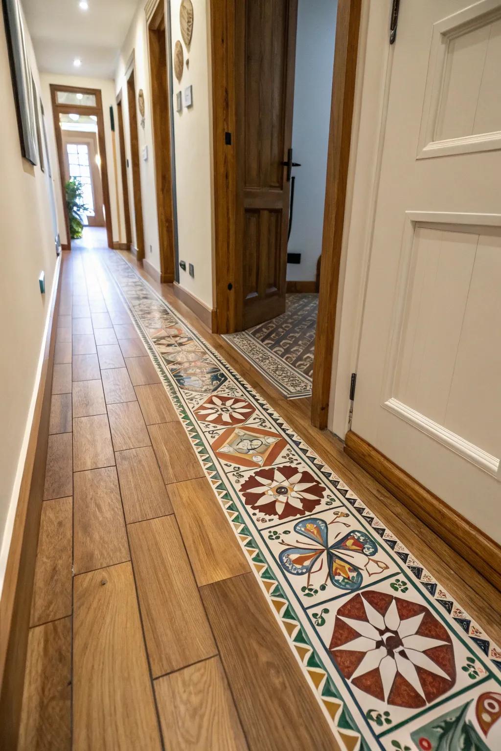 Incorporate personality through statement stone transitions.