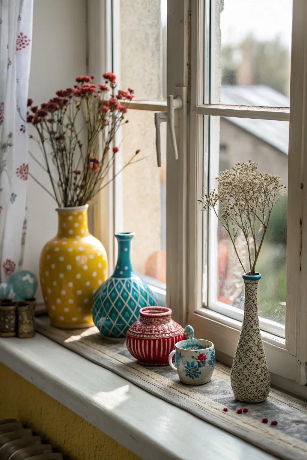 Add personality to your windows with chic ornamental accents.