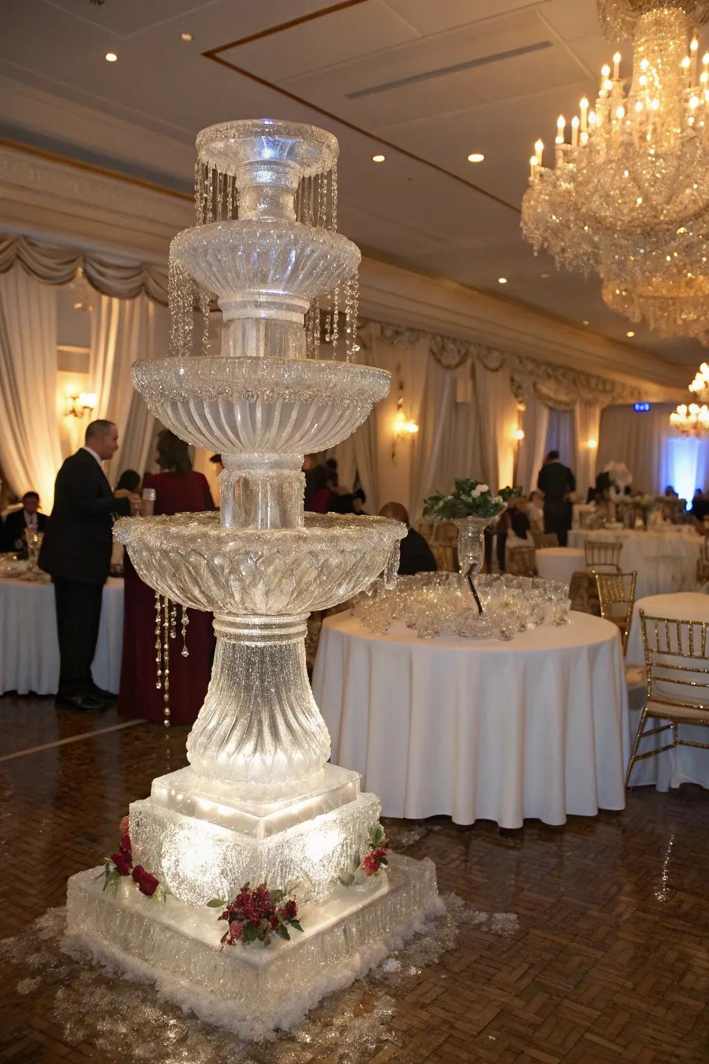 Iced art incorporates an extravagant element to your aesthetic.